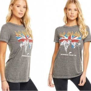 Chaser Def Leppard Vintage Inspired Band Tee Shirt